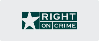 Right on crime logo